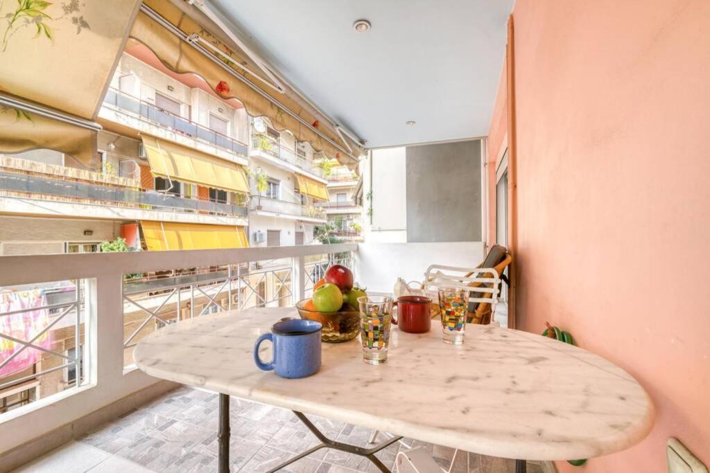 Spacious Family Flat Near Parthenon Free Parking Athens Exterior photo